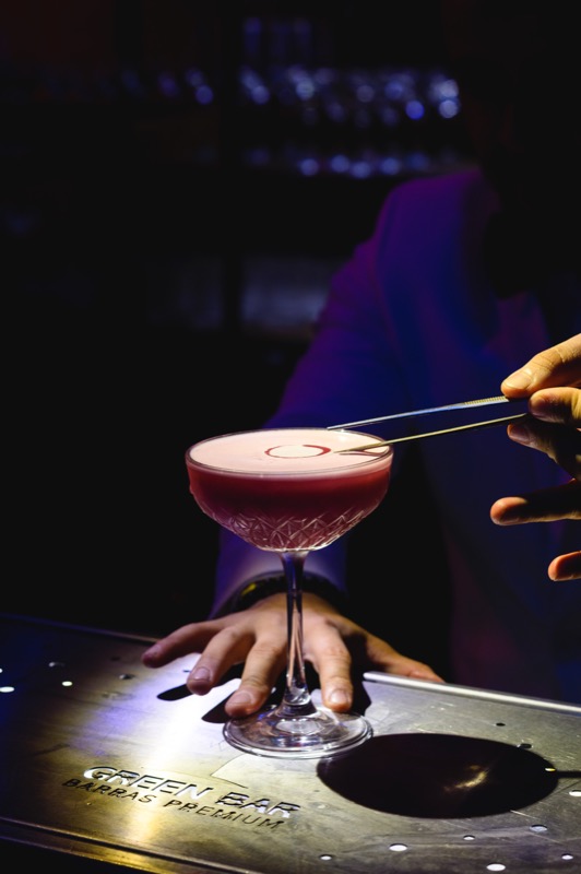 Cocktail de autor Green Bar