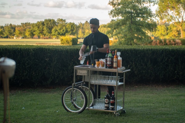 Carrito de bebidas personalizado